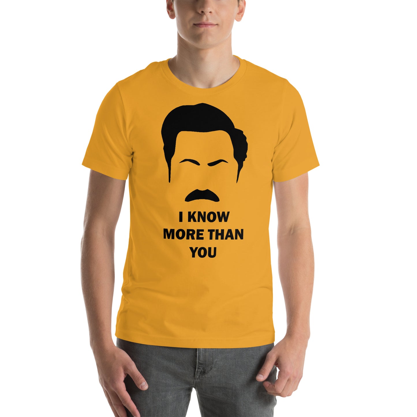 I KNOW MORE THAN YOU - RON SWANSON