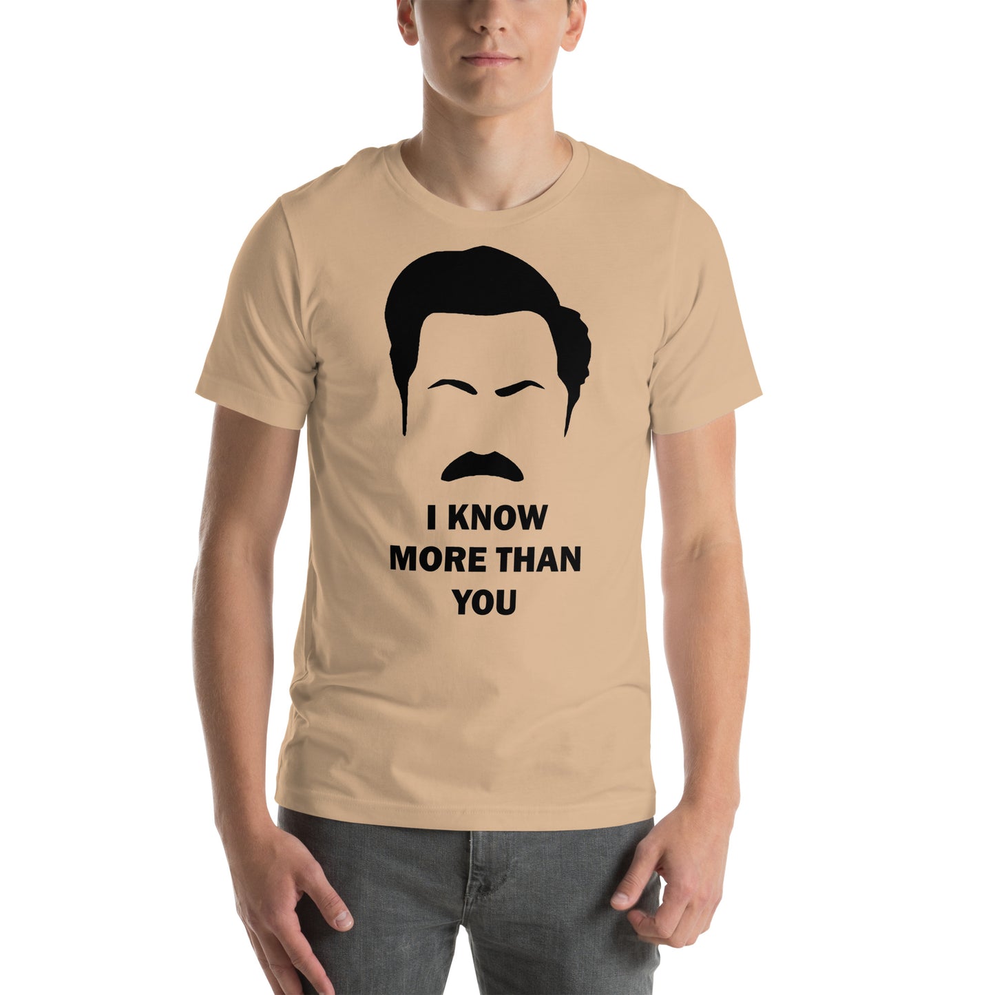 I KNOW MORE THAN YOU - RON SWANSON